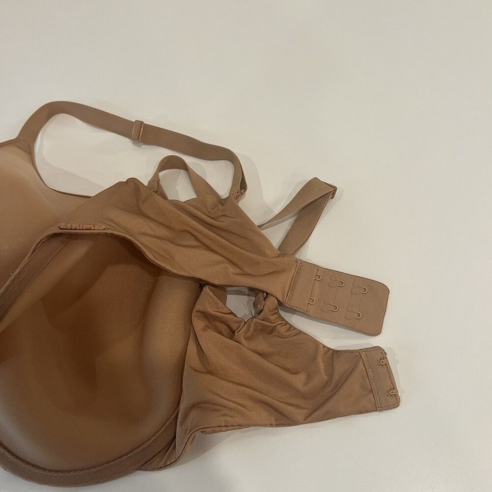 Skims No Show Molded Unlined Wired Demi Women's Bra 36DDD Tan - Picture 5 of 5